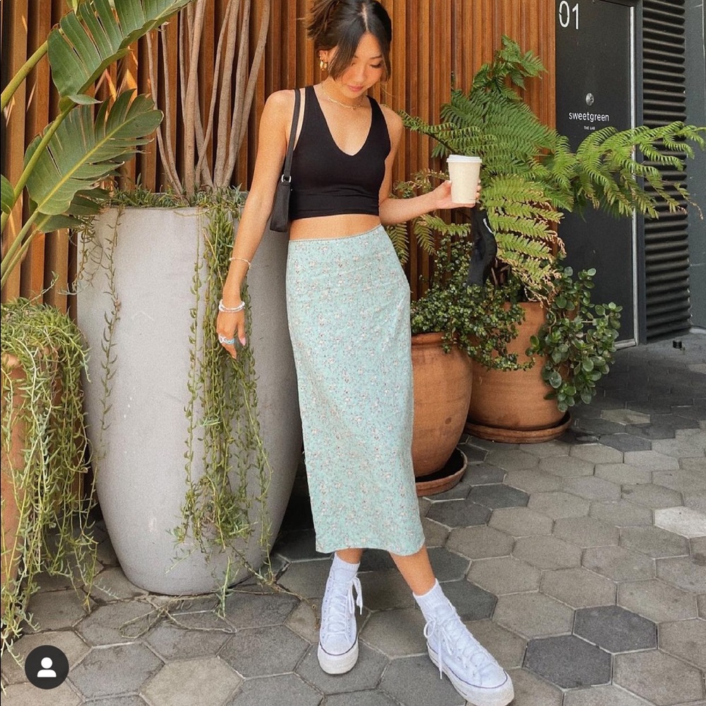 Brandy Melville midi skirt
